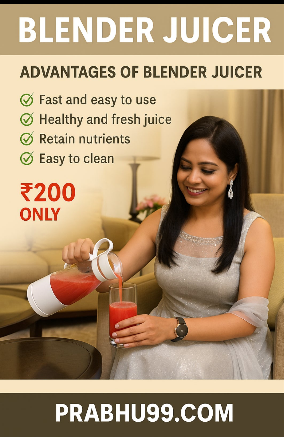 Portable Mini Juicer Blender USB Juice Maker Mixer Bottle Mini Blender Grinder Mixer, 4 Steel Blades Rechargeable Bottle, Milkshake Fruit Vegetable Grinder for Home Office Travel Gym (Multicolour)