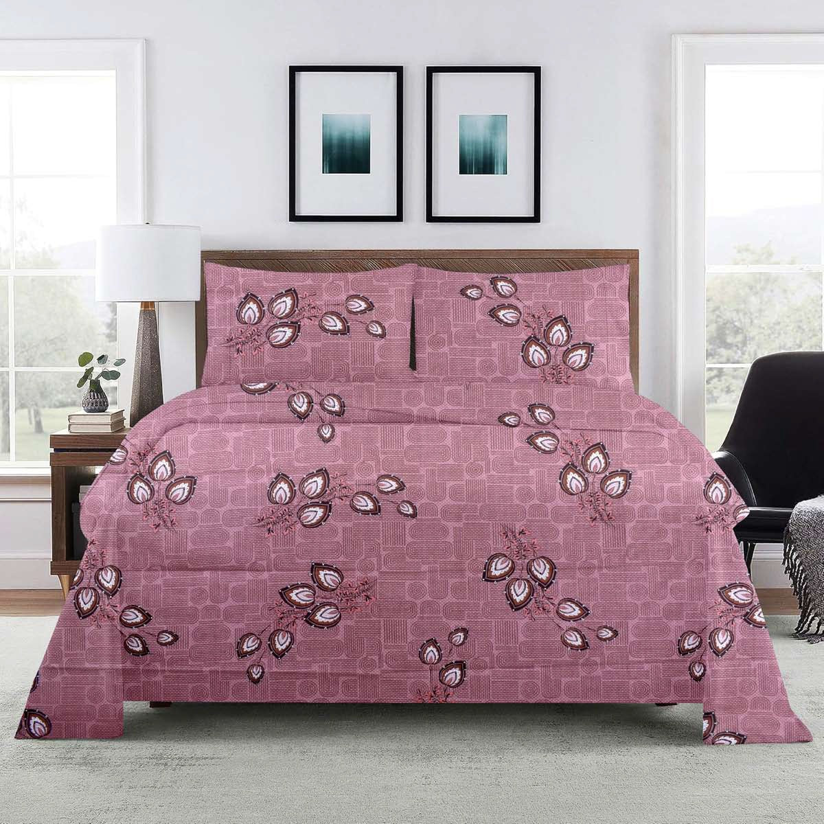 Cotton Bedsheet premium quality(90*100)