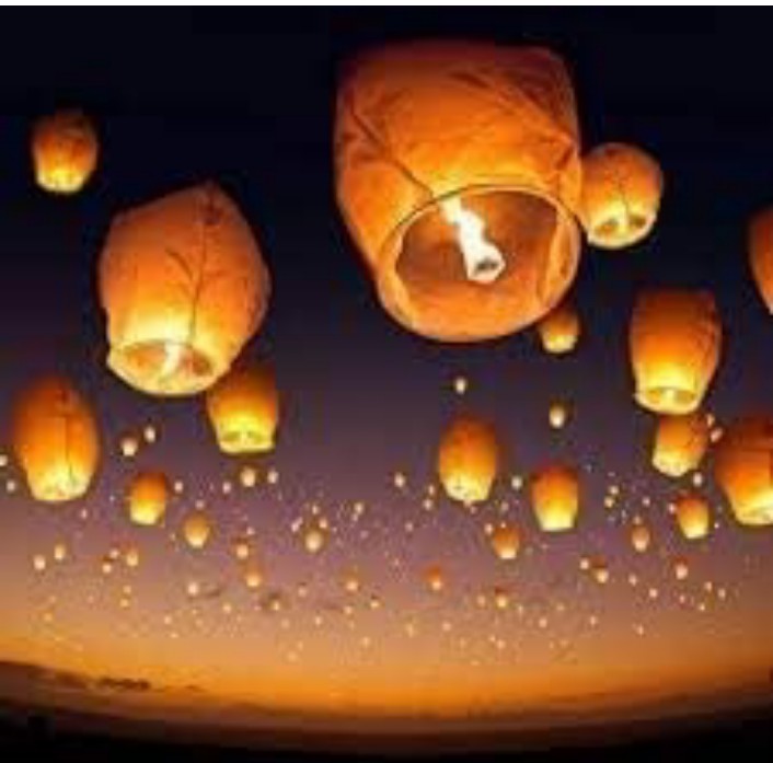 FLYING LANTERN( 5 PIECES)