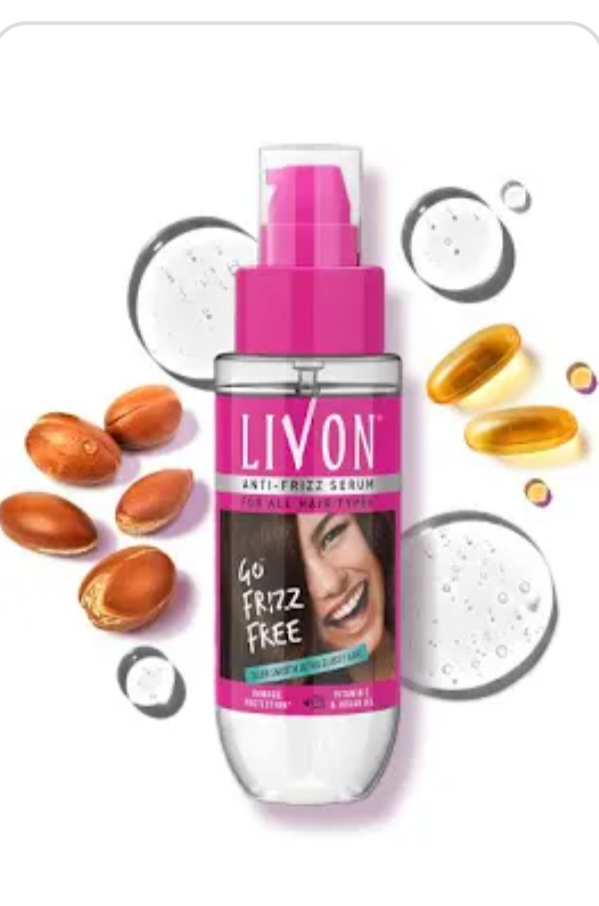 Livon Anti-Frizz Serum (For All Hair Types)
Net Quantity:
50 ml