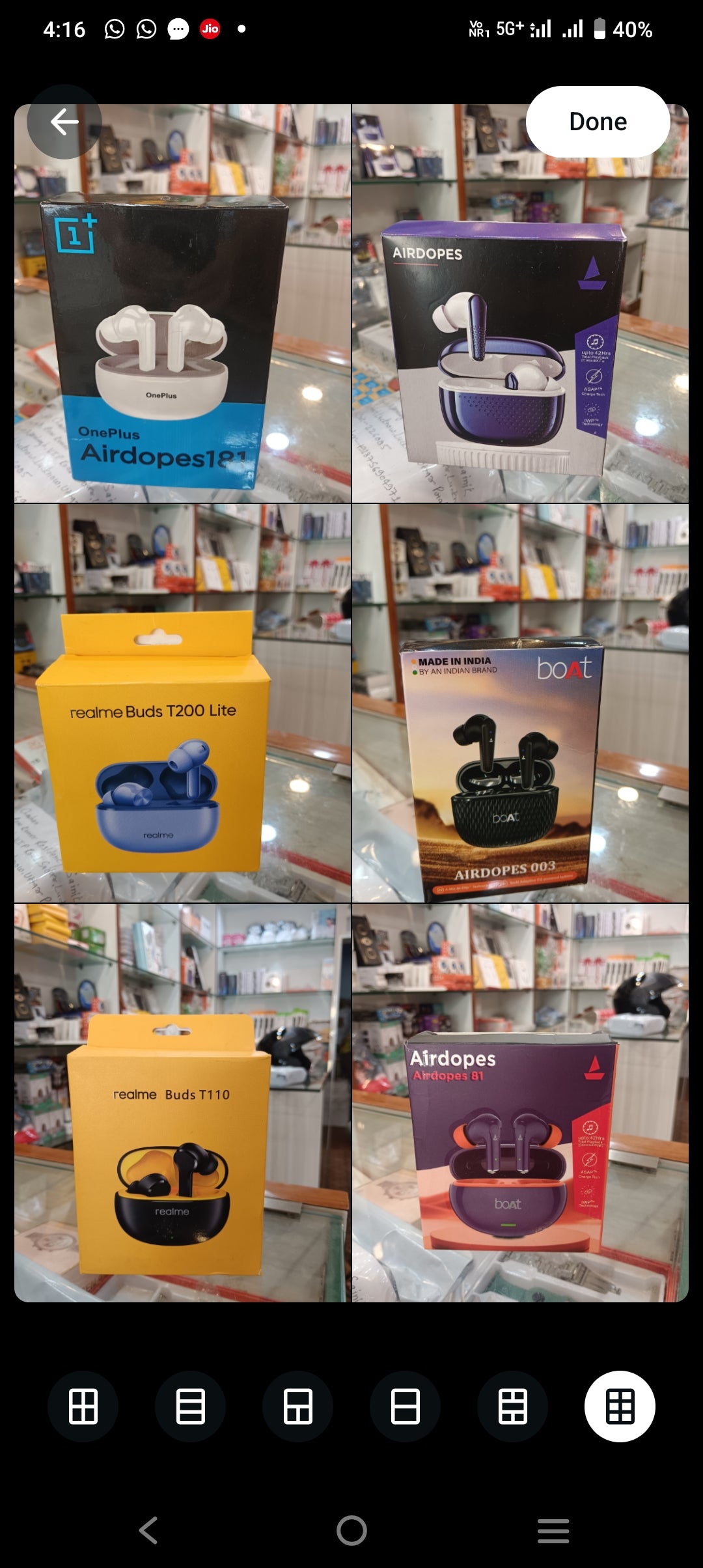 Boat Airdopes, one plus buds, realme buds