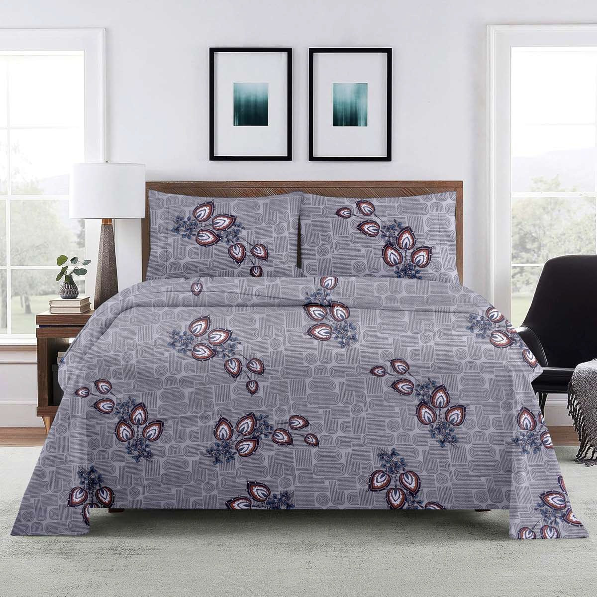 Cotton Bedsheet premium quality(90*100)