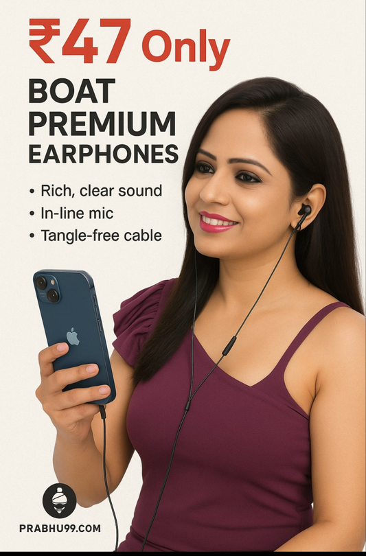 BOAT PREMIUM EARPHONES