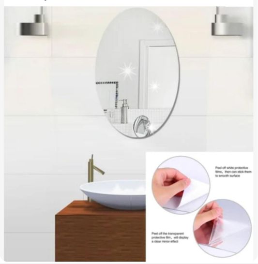 Acrylic wall mirror