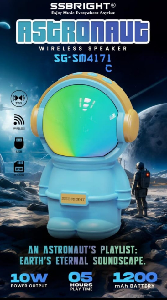 Astronaut bluetooth speaker