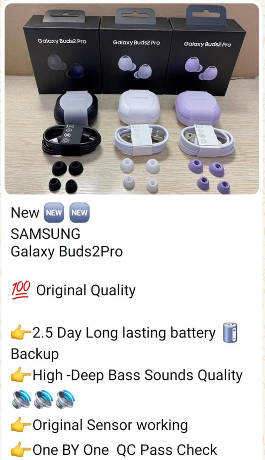Galaxy buds 2 pro