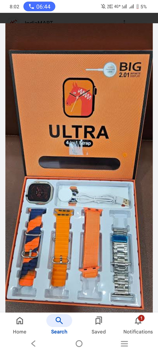 Ultra 4 in 1 smart watch
