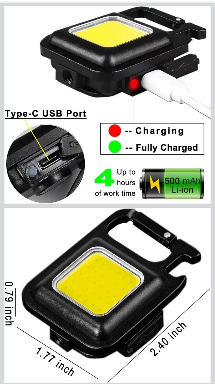 Rechargable LED Key CHAIN LIGHT