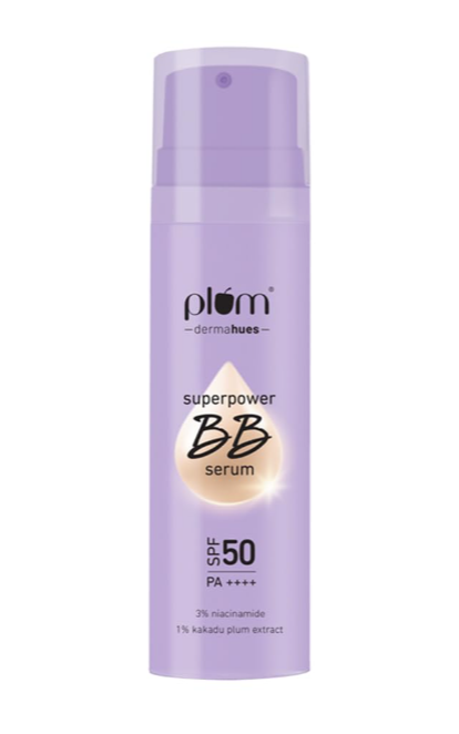 Plum DermaHues Superpower BB Serum SPF 50 PA++++