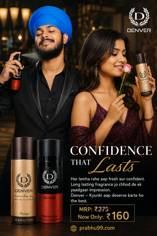 Denver Hamilton Prestige Deodorant Body Spray – 180 ml