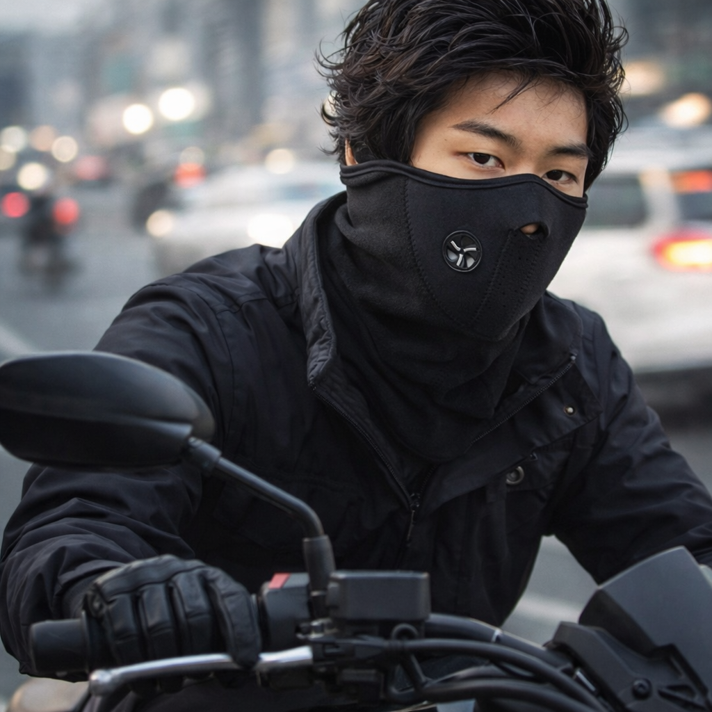 Neoprene Byke Half Face Mask( minimum order 2 pieces)