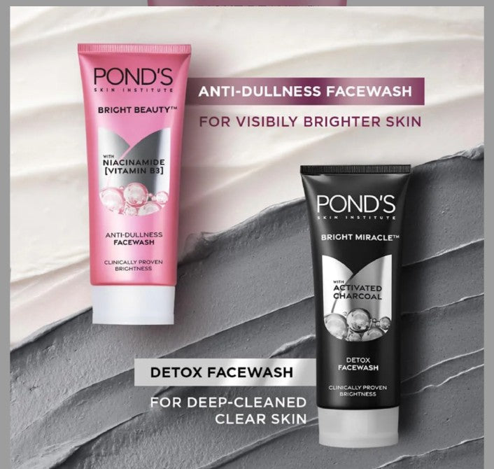 POND'S Bright Beauty Anti-Dullness Facewash with Niacinamide (Vitamin B3)