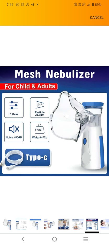 Mesh Nebulizer