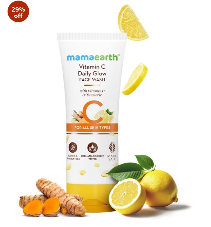Mamaearth Vitamin C Daily Glow Face Wash