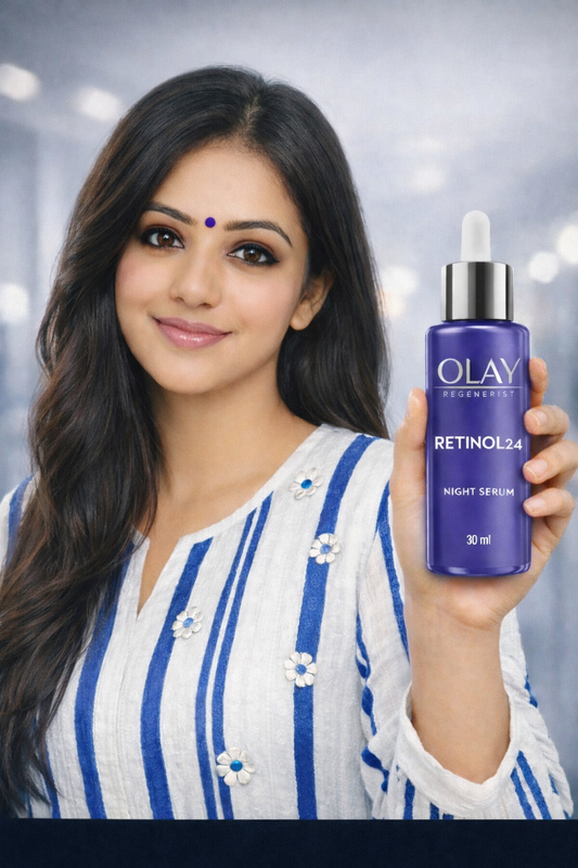 Olay Regenerist Retinol 24 Night Serum l Renews and Resurfaces Skin Overnight l No Redness or Irritation | Fragrance Free l Normal, Oily, Dry and Combination Skin l 30ml