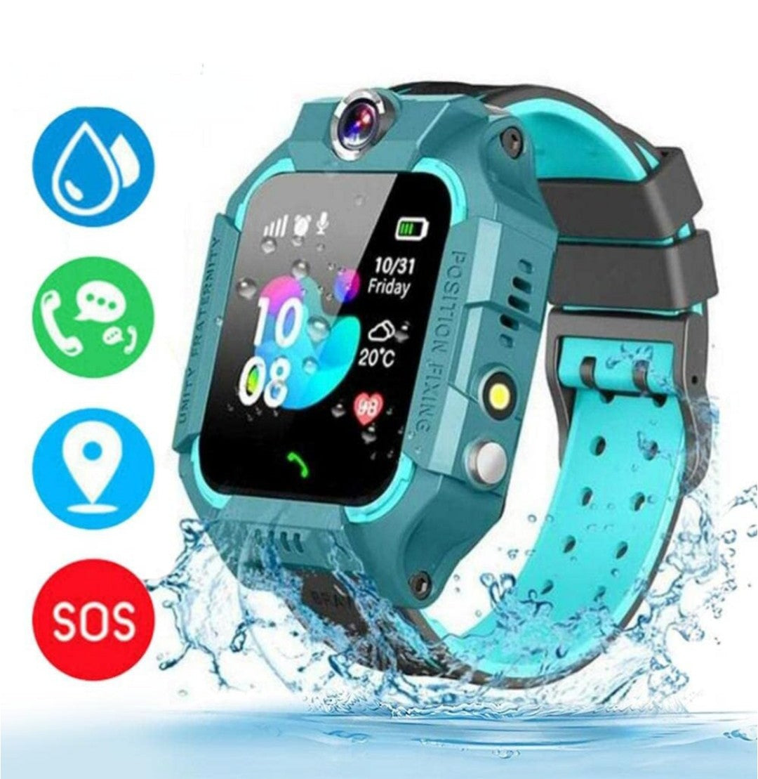 Q19 Smart Watch for Kids 4G sim GPS GSM Tracker Touch Screen Torch aap controled Baby Watch Waterproof & Calling Function 4pda