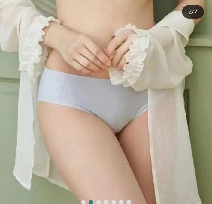 Silk plane ladies brief panty set (s to XXL)