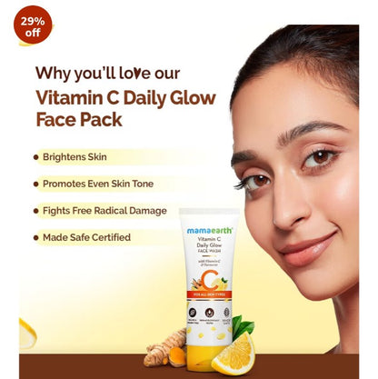 Mamaearth Vitamin C Daily Glow Face Wash