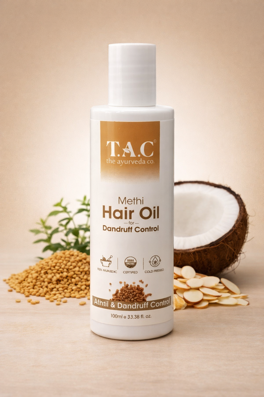 T.A.C Methi Hair Oil for Dandruff Control (100 ml)