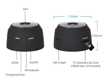 Mini Portable WiFi Magnetic CCTV Camera