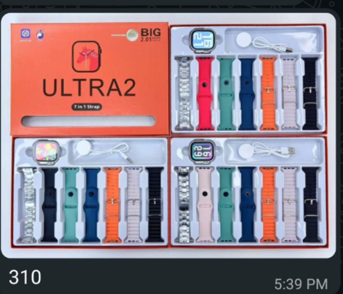 Ultra 2 ,  7in1 smart watch