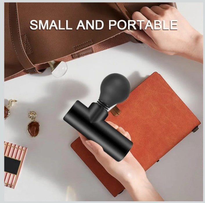 Electric Mini Fascial Gun, Professional Portable Massage Gun, Back Massager Guns For Pain Relief Body, Neck Relaxation Massager (Mini Facial Gun)