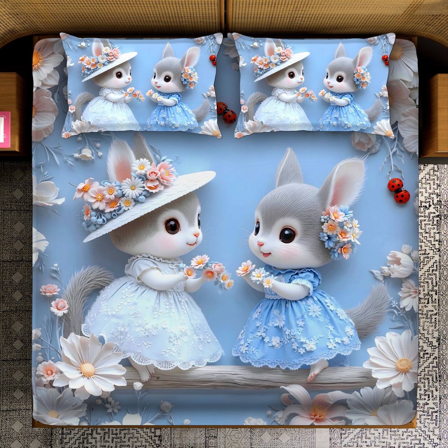 7 D Bedsheets