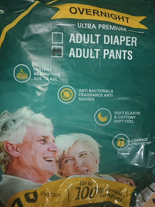 Dry and Try adult dyper(pack of 10)