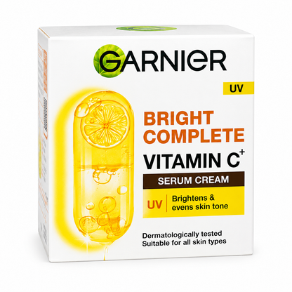 Garnier Bright Complete Vitamin C Serum Cream UV