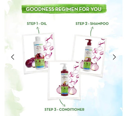 Onion Hair Oil with Onion Oil & Redensyl for Hair Fall Control - 200 ml