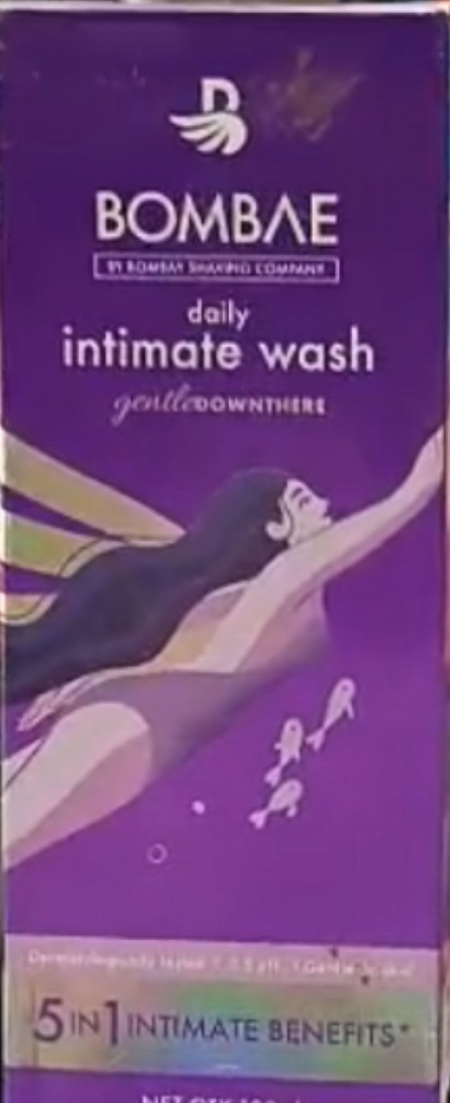 BOMBAE Daily Intimate Wash – Gentle Down There Care (5 in 1 Intimate Benefits)