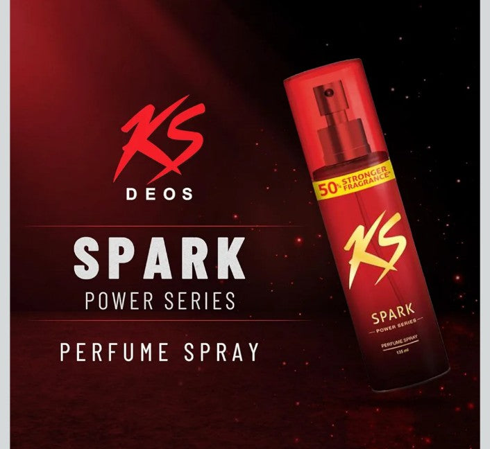 KS Spark Power Series Perfume Spray – 135ml